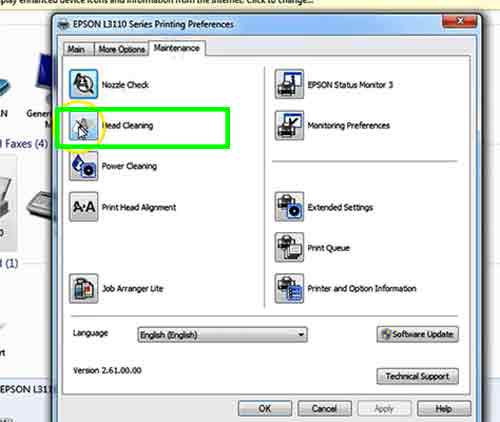 Epson T60 Head Cleaning Software Download